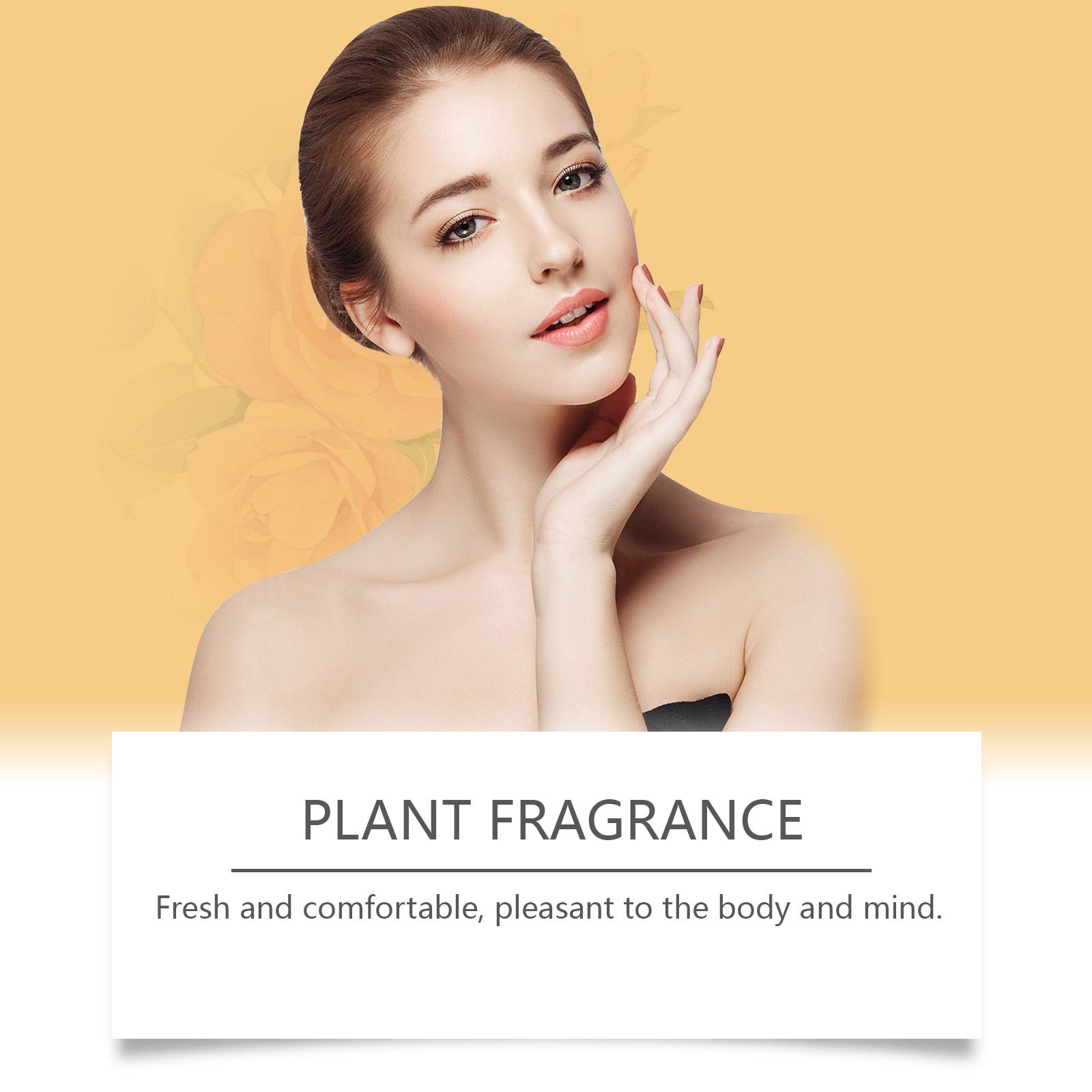 Orange Body Moisturizing Fragrance Gift Set Relieves Skin Dryness Body Cleansing Spray Set