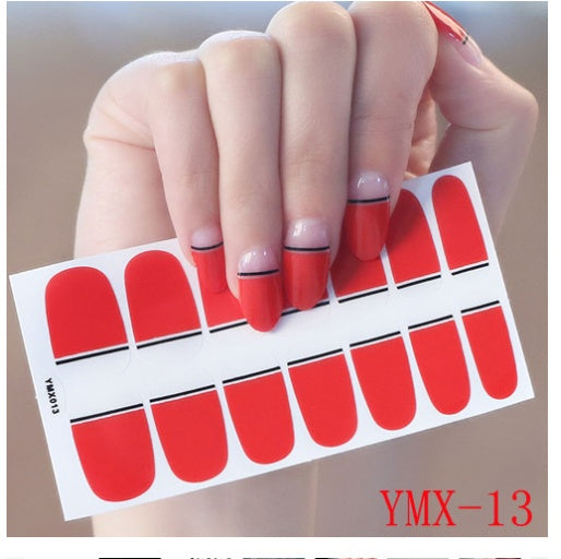 Nail Stickers Full Nail Stickers - Stylish & Durable Designs