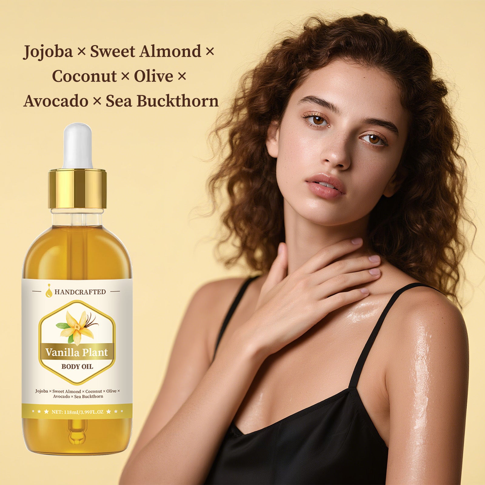 Soothing Essential Oil Body Massage Oil Gentle Moisturizing