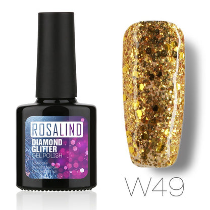 Diamond Nail Gel for Long-Lasting High Shine Finish