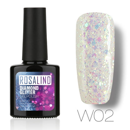 Diamond Nail Gel for Long-Lasting High Shine Finish