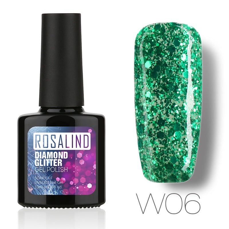Diamond Nail Gel for Long-Lasting High Shine Finish