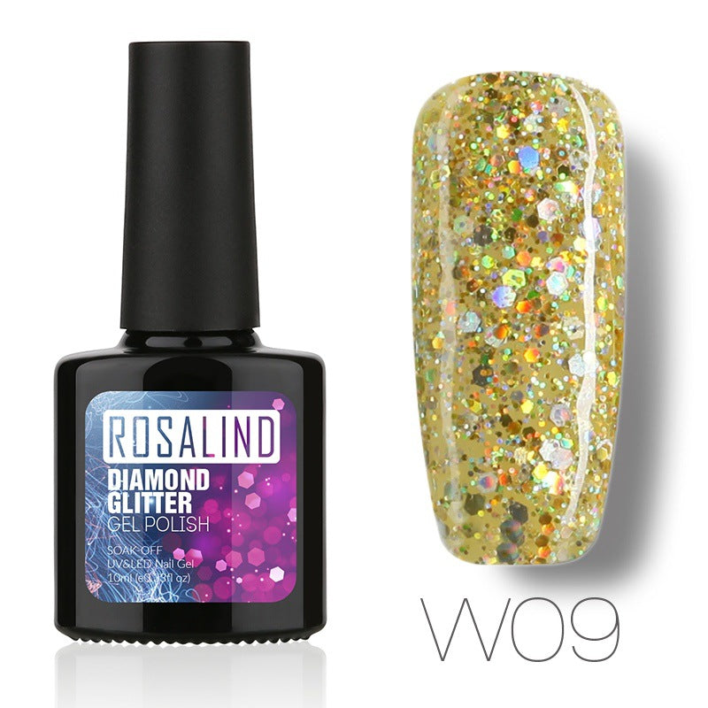 Diamond Nail Gel for Long-Lasting High Shine Finish
