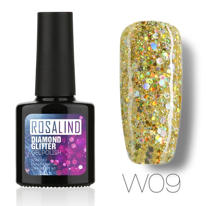Diamond Nail Gel for Long-Lasting High Shine Finish