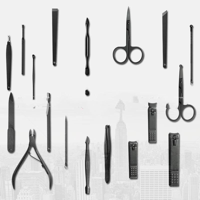 18-Piece Nail Clippers Set – Professional Manicure &amp; Pedicure Kit