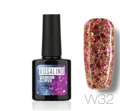 Diamond Nail Gel for Long-Lasting High Shine Finish