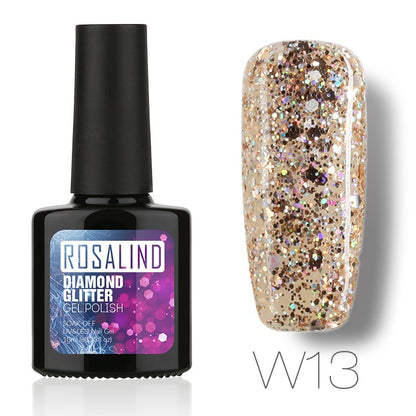Diamond Nail Gel for Long-Lasting High Shine Finish