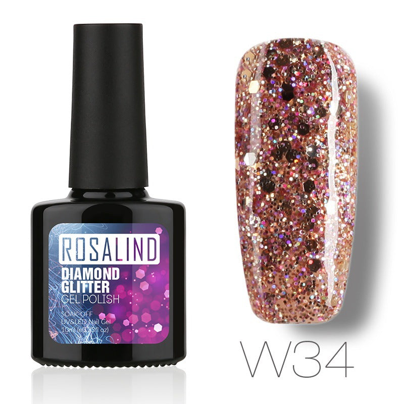Diamond Nail Gel for Long-Lasting High Shine Finish
