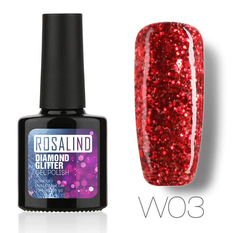 Diamond Nail Gel for Long-Lasting High Shine Finish