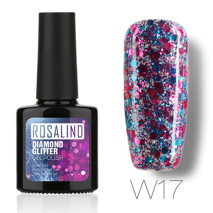 Diamond Nail Gel for Long-Lasting High Shine Finish