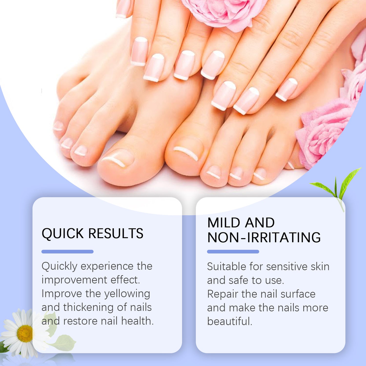 Ximonth Nail Care Patches for Nail Repair &amp; Easy Cleaning improving nails and providing quick results for healthier nails.