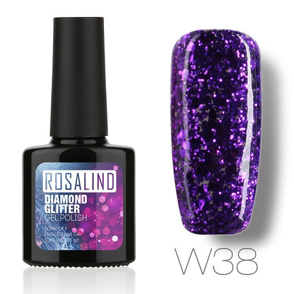 Diamond Nail Gel for Long-Lasting High Shine Finish