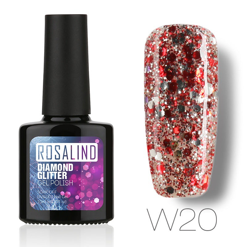 Diamond Nail Gel for Long-Lasting High Shine Finish