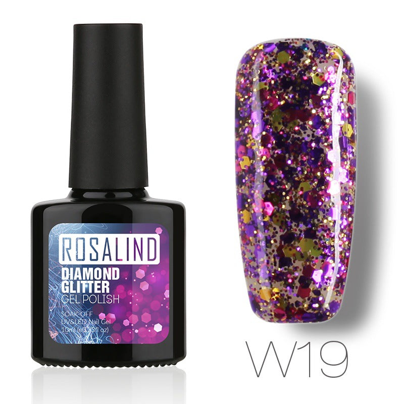 Diamond Nail Gel for Long-Lasting High Shine Finish