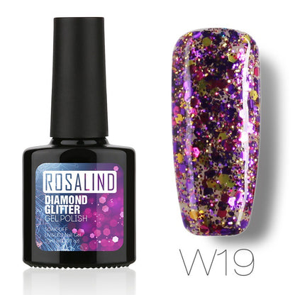 Diamond Nail Gel for Long-Lasting High Shine Finish