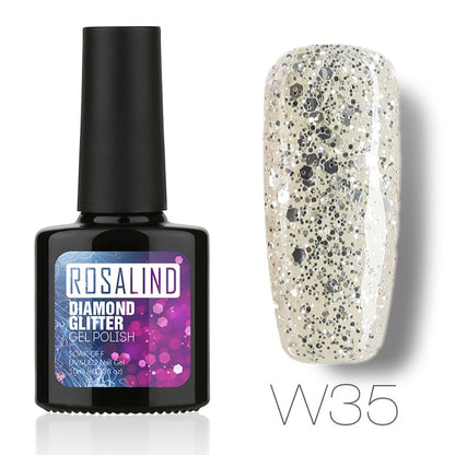 Diamond Nail Gel for Long-Lasting High Shine Finish