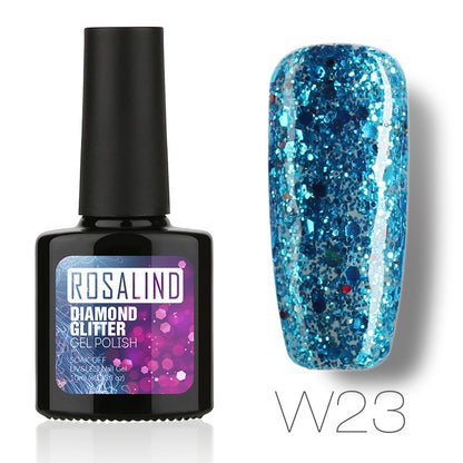 Diamond Nail Gel for Long-Lasting High Shine Finish