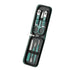 Portable Dark Green Nail Clippers Set - 6 Pieces Travel Kit
