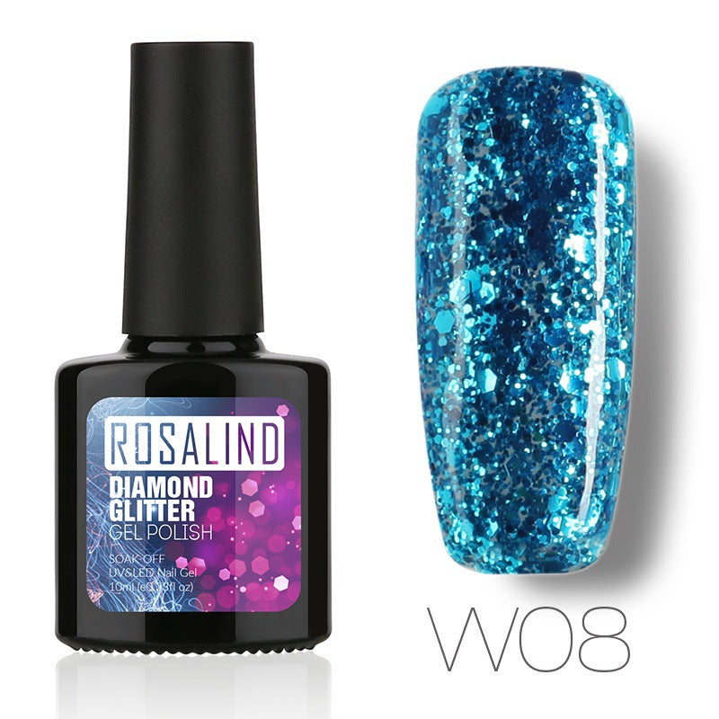 Diamond Nail Gel for Long-Lasting High Shine Finish