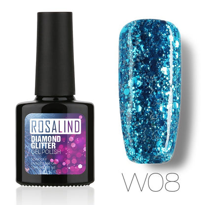 Diamond Nail Gel for Long-Lasting High Shine Finish