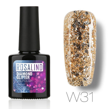 Diamond Nail Gel for Long-Lasting High Shine Finish