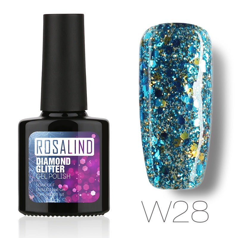 Diamond Nail Gel for Long-Lasting High Shine Finish