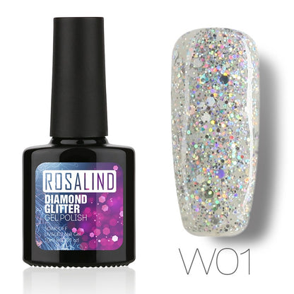 Diamond Nail Gel for Long-Lasting High Shine Finish