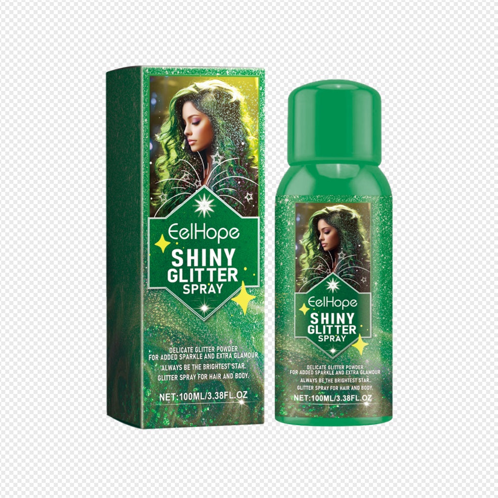 Body Glitter Spray Hair Shimmer Highlight Trim