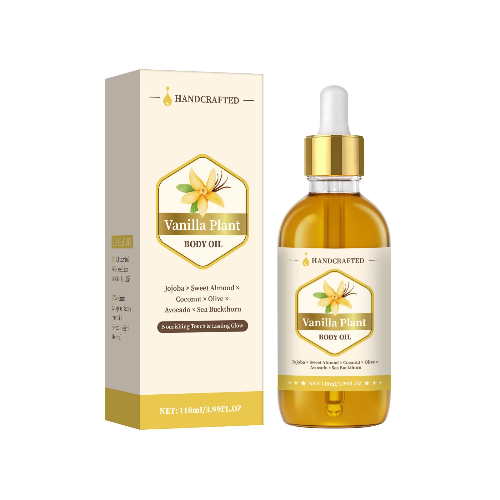 Soothing Essential Oil Body Massage Oil Gentle Moisturizing