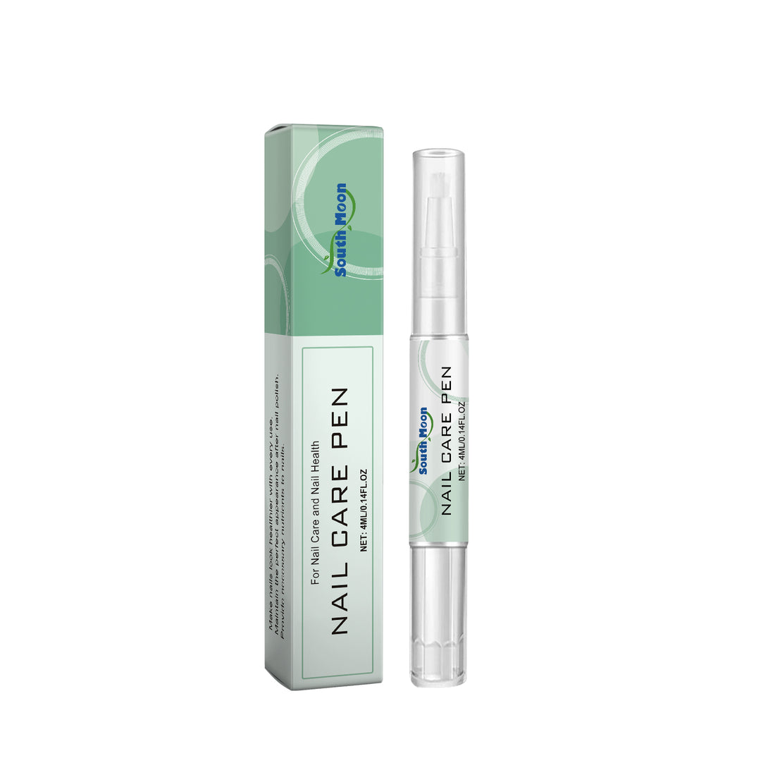 Nourishing Nail Care Pen for cuticle hydration and nail strength treatment in an easy-to-use pen applicator.