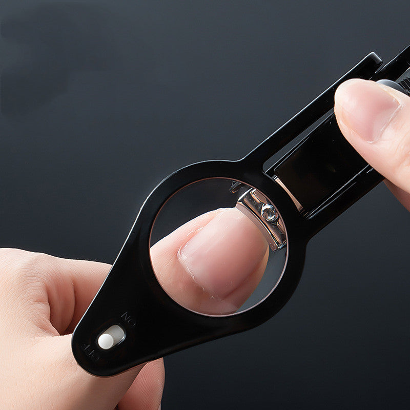 Nail Clippers with Magnifying Glass for Seniors &amp; Easy Grip