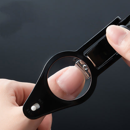 Nail Clippers with Magnifying Glass for Seniors &amp; Easy Grip
