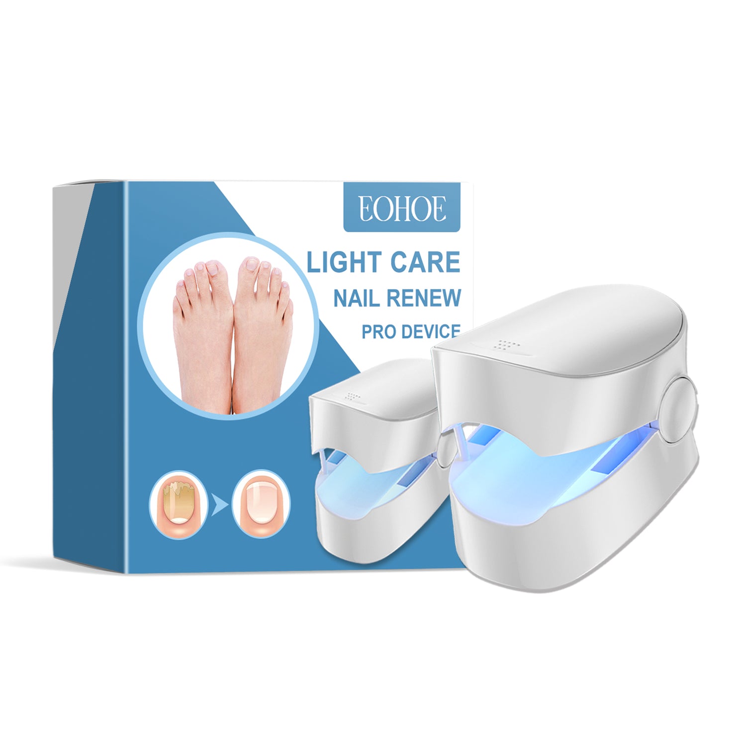 EOHOE Nail Repair Device in packaging showcasing nail care solution for healthy nails.