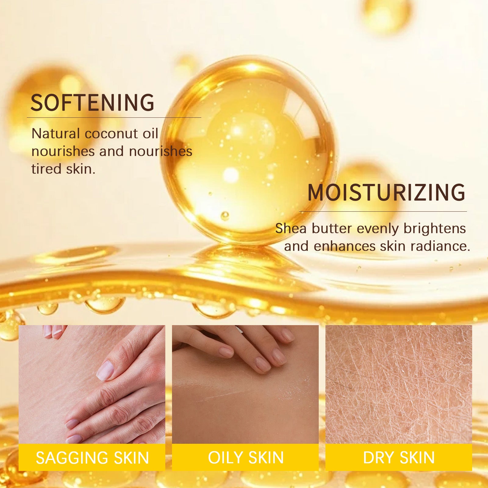 Soothing Essential Oil Body Massage Oil Gentle Moisturizing